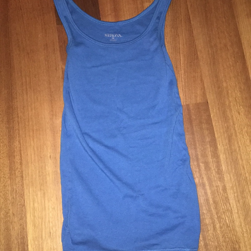 Blue tank